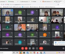 Encontro com as Secretarias Municipais de Educação para  estudos sobre Prova Paraná- Descritores.