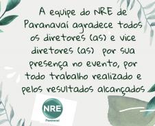 REUNIÃO DE DIRETORES EVENTO ESCOLAS CATEGORIA OURO