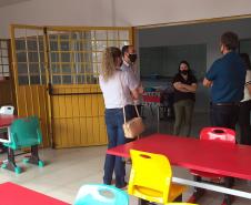 Visita do Chefe do NRE/Paranavaí ao município de Tamboara