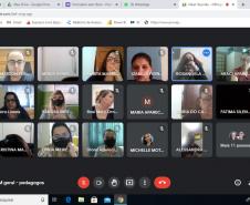 Reunião sobre o NEM - equipe Pedagógica