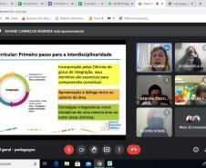 Reunião sobre o NEM - equipe Pedagógica