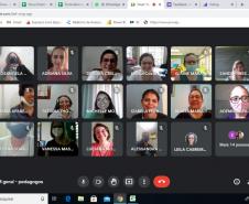 Reunião sobre o NEM - equipe Pedagógica