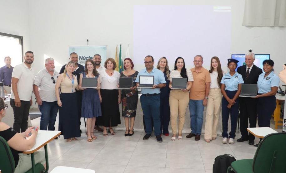 Entrega de Chromebooks