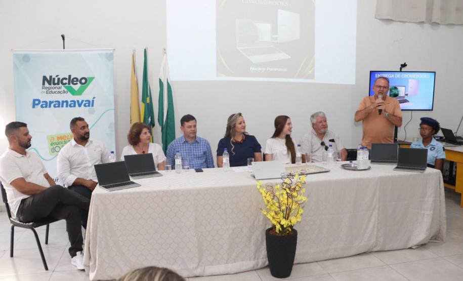 Entrega de Chromebooks