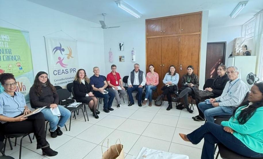 Reunião sobre o programa Leite das Crianças