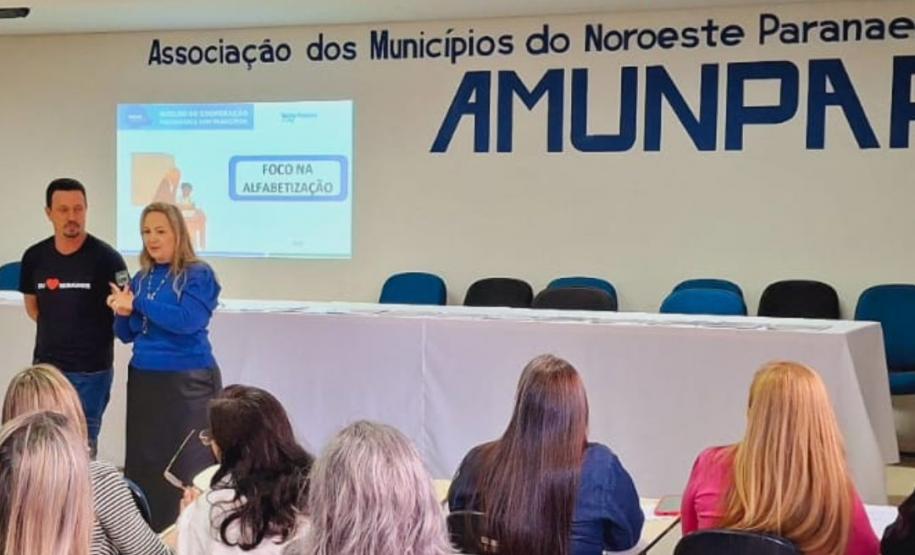 Reunião com o Núcleo de Cooperação Pedagógica dos Municípios