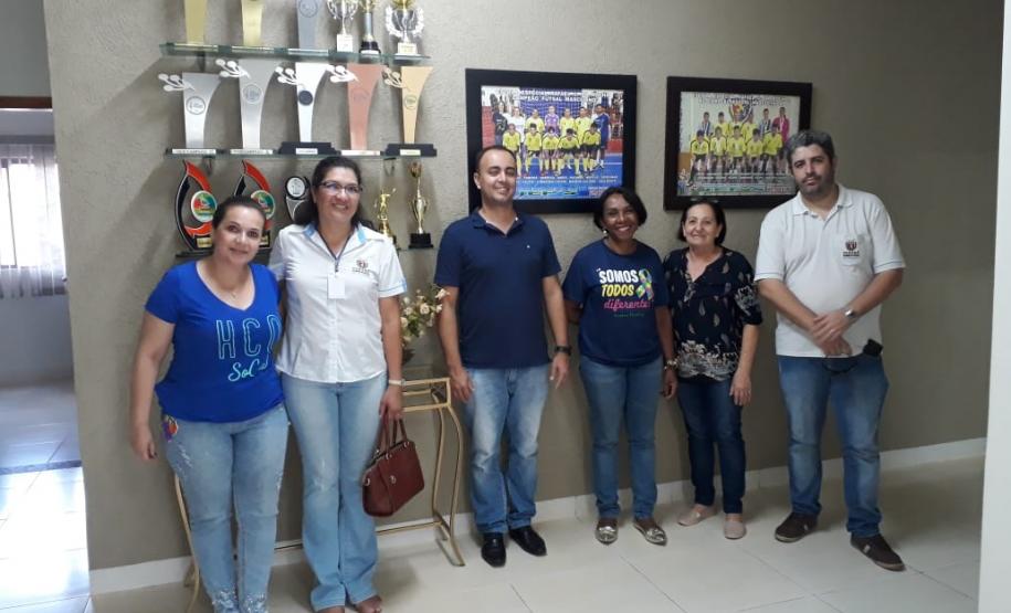 visitas as escolas conveniadas