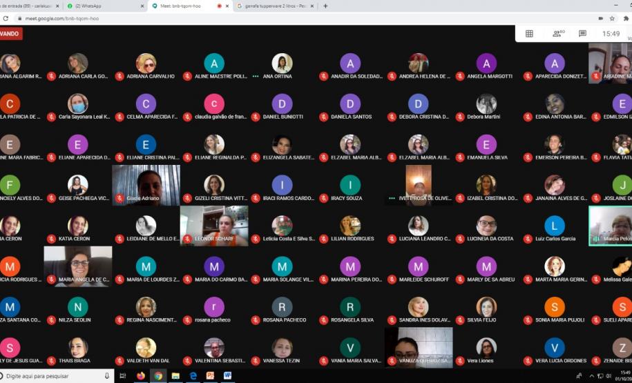 Reunião da Educação Especial com as Professoras das Salas de Recursos Multifuncional