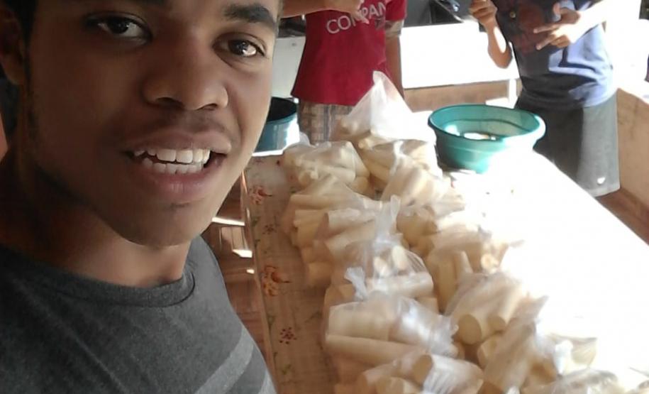 O projeto "Agrofloresta na escola O projeto "Agrofloresta na escola