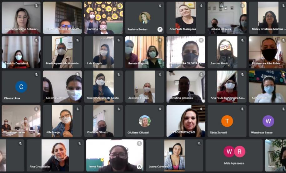 Encontro com as Secretarias Municipais de Educação para  estudos sobre Prova Paraná- Descritores.