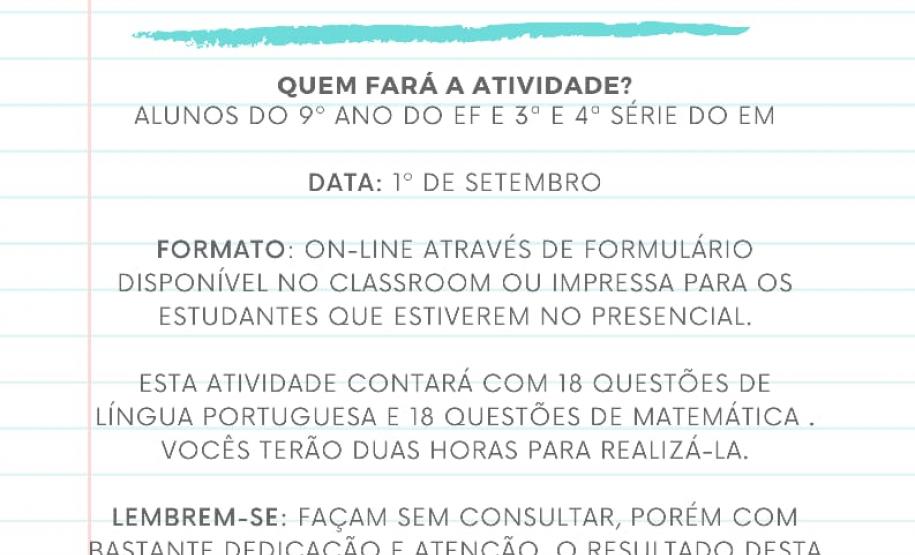 Oficina SAEB -Língua Portuguesa e Matemática