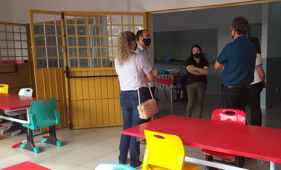 Visita do Chefe do NRE/Paranavaí ao município de Tamboara