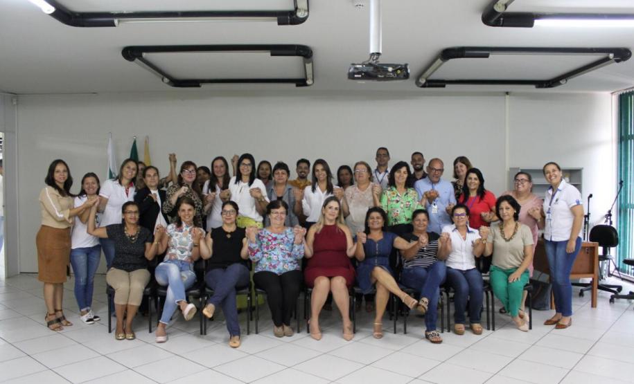Ações pedagógicas equipe NRE de Paranavaí
